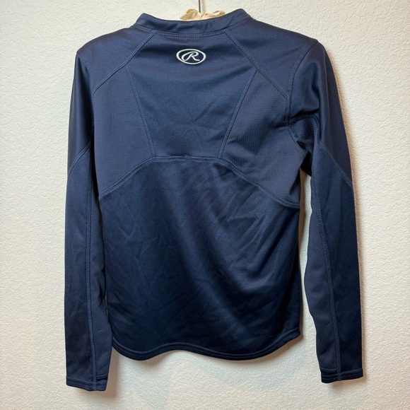 Rawlings Blue Long Sleeve Performance Tee - Picture 2 of 4